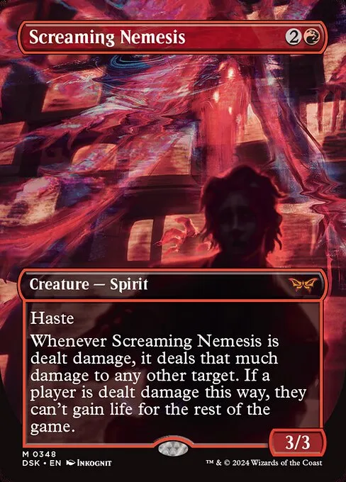 Screaming Nemesis · Duskmourn: House of Horror 348/419