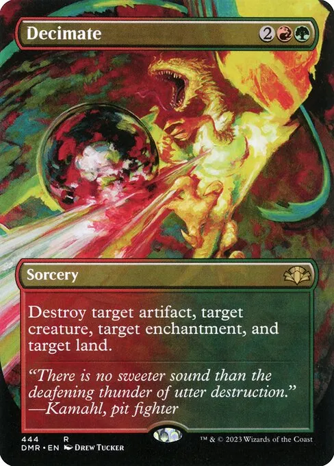 Decimate · Dominaria Remastered 444/457