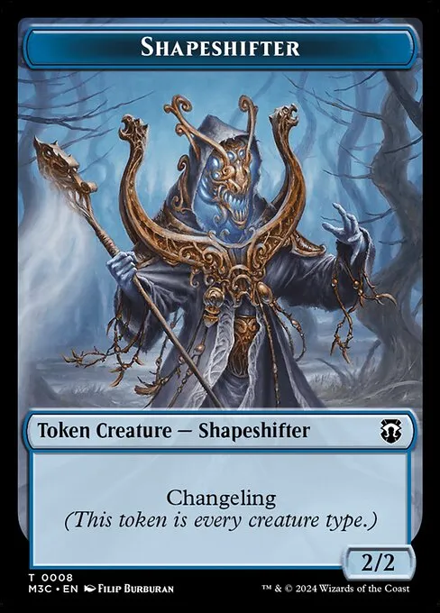 Shapeshifter · Modern Horizons 3 Commander Tokens 8/28
