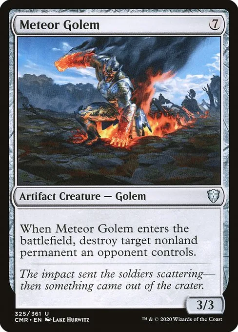 Meteor Golem · Commander Legends 325/718