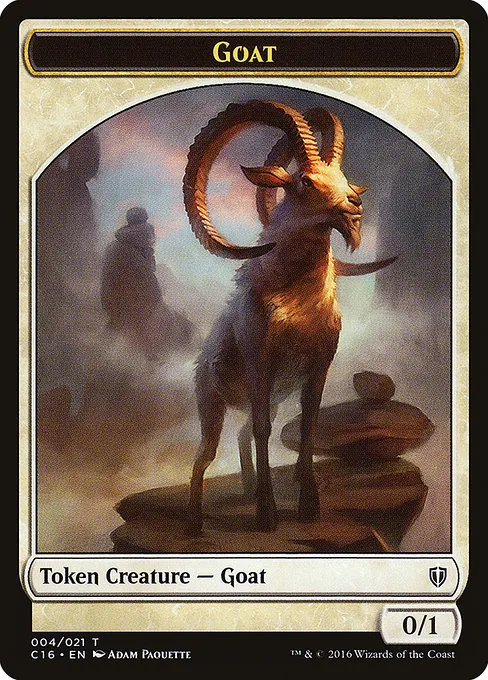 Goat · Commander 2016 Tokens 4/21