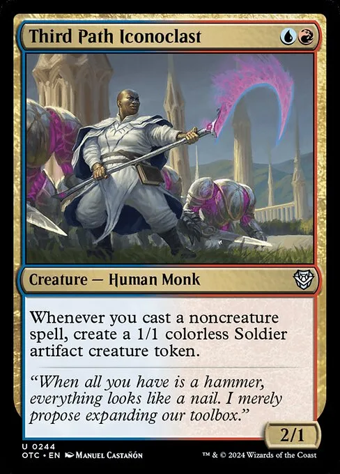 Third Path Iconoclast · Outlaws of Thunder Junction Commander 244/342
