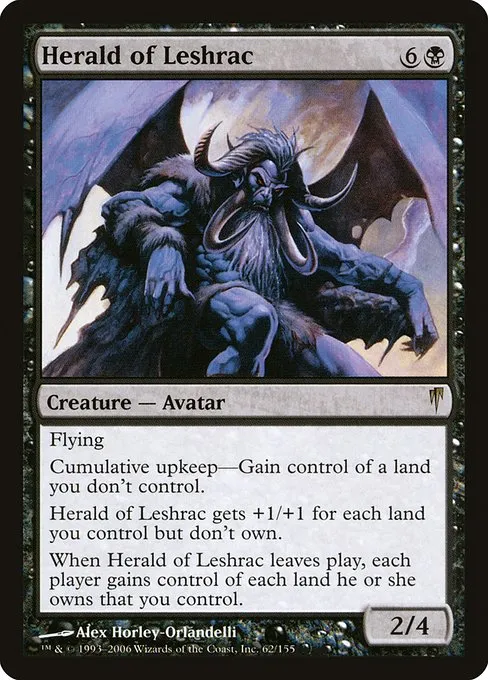 Herald of Leshrac · Coldsnap 62/155