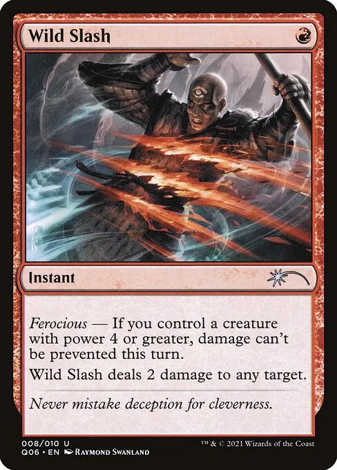 Wild Slash · Pioneer Challenger Decks 2021 8/10