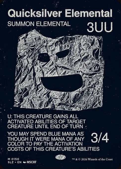 Quicksilver Elemental · The Zeta Set 150/21