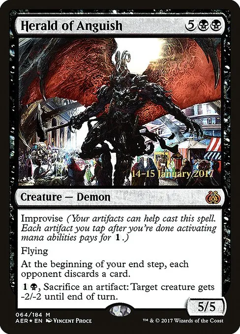 Herald of Anguish · Aether Revolt Promos 64s/65