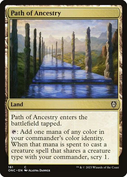 Path of Ancestry · Phyrexia: All Will Be One Commander 161/174