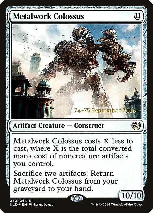 Metalwork Colossus · Kaladesh Promos 222s/83