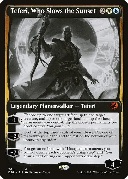 Teferi, Who Slows the Sunset · Innistrad: Double Feature 245/535