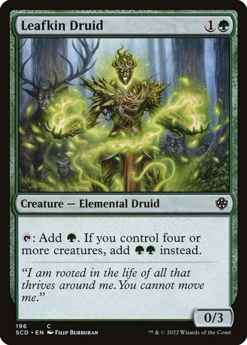 Leafkin Druid · Starter Commander Decks 196/352
