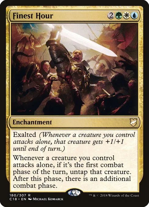 Finest Hour · Commander 2018 180/307