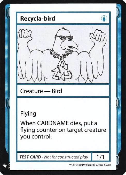 Recycla-bird · Mystery Booster Playtest Cards 2019 28/121
