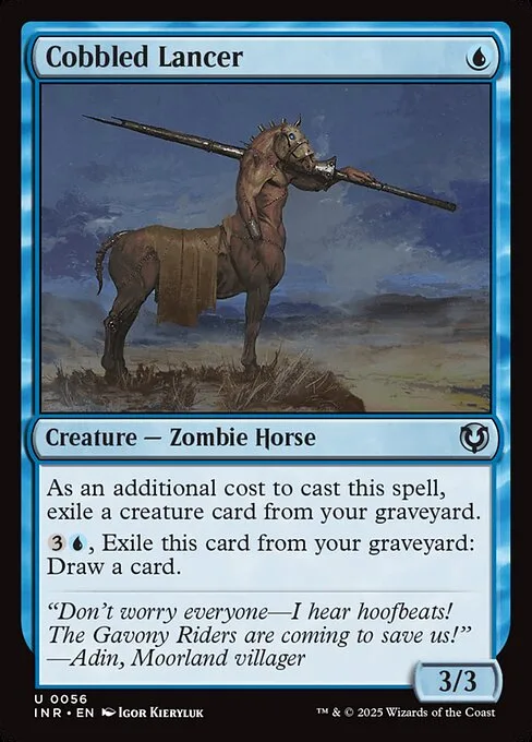 Cobbled Lancer · Innistrad Remastered 56/495