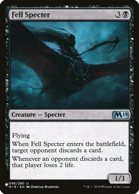 Fell Specter · The List M19-96/5050