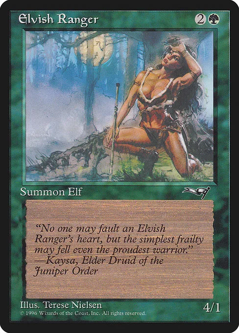 Elvish Ranger · Alliances 88a/199