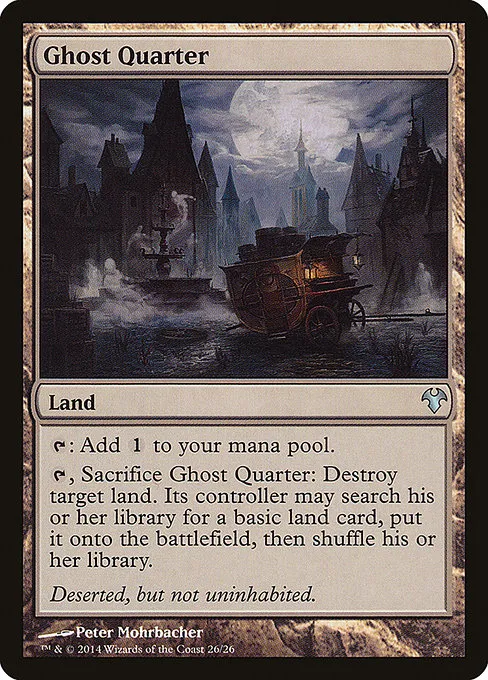 Ghost Quarter · Modern Event Deck 2014 26/26