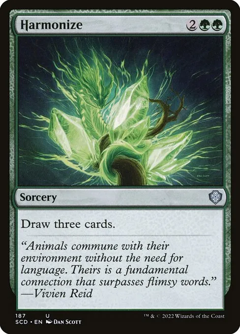 Harmonize · Starter Commander Decks 187/352