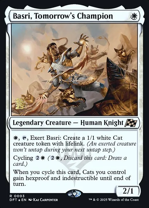 Basri, Tomorrow's Champion · Aetherdrift Promos 3s/160