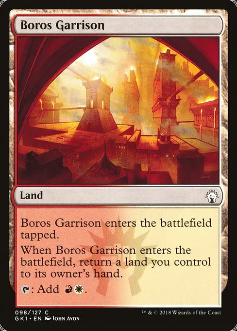Boros Garrison · GRN Guild Kit 98/127