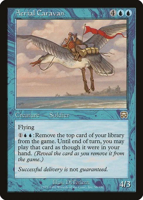 Aerial Caravan · Mercadian Masques 58/350