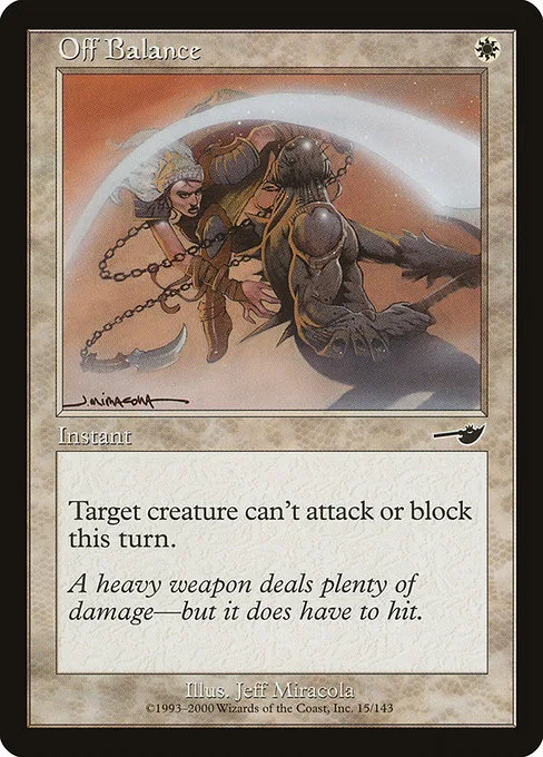 Off Balance · Nemesis 15/143