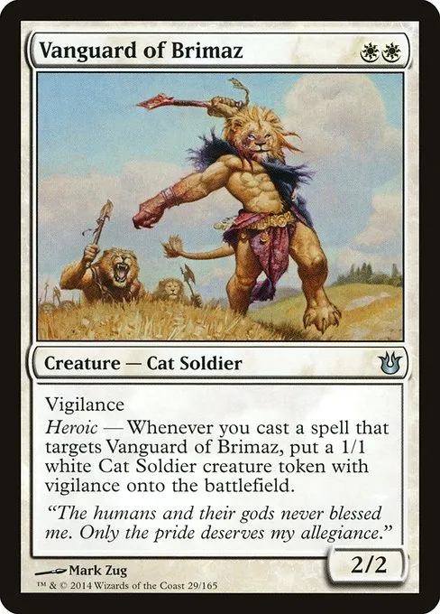 Vanguard of Brimaz · Born of the Gods 29/165
