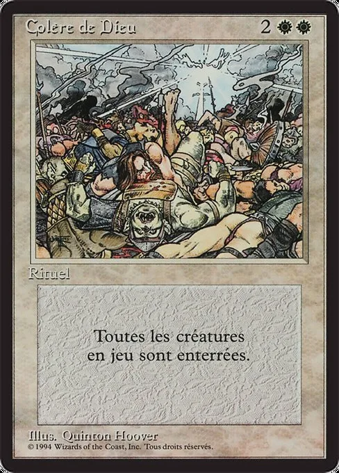 Wrath of God · Foreign Black Border 46/307