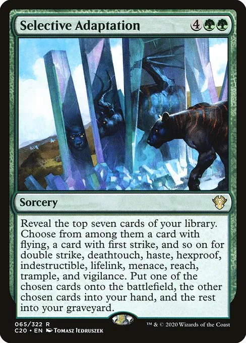 Selective Adaptation · Commander 2020 65/322