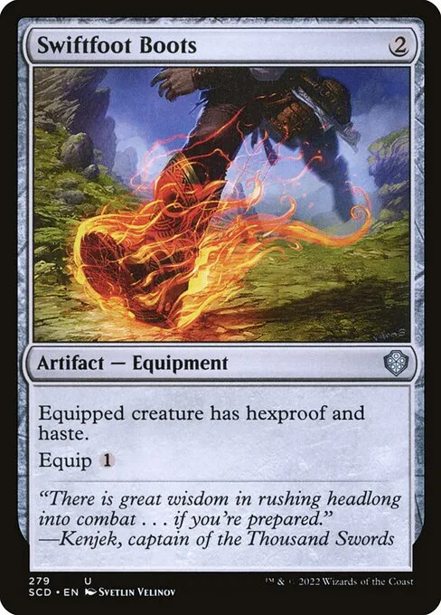 Swiftfoot Boots · Starter Commander Decks 279/352