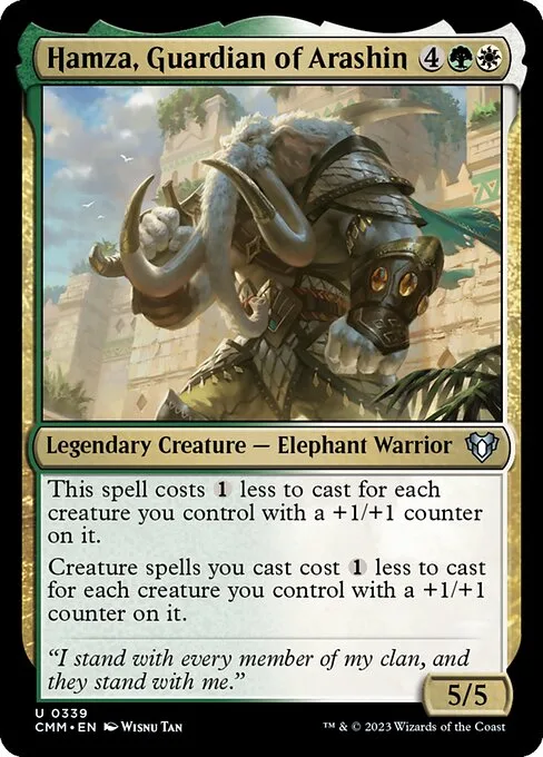 Hamza, Guardian of Arashin · Commander Masters 339/1067