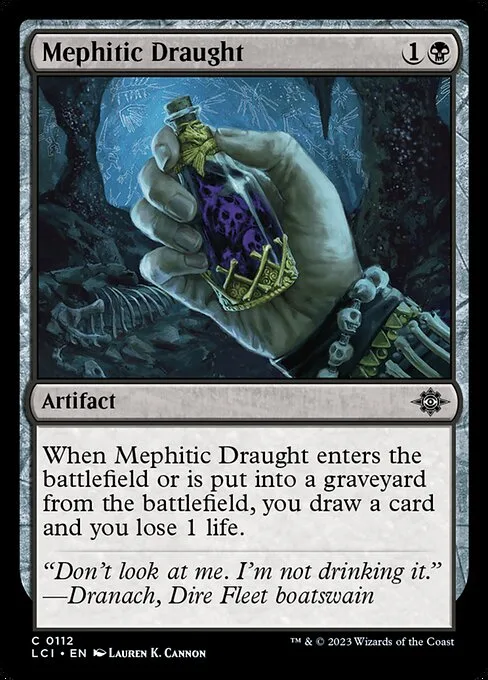 Mephitic Draught · The Lost Caverns of Ixalan 112/416