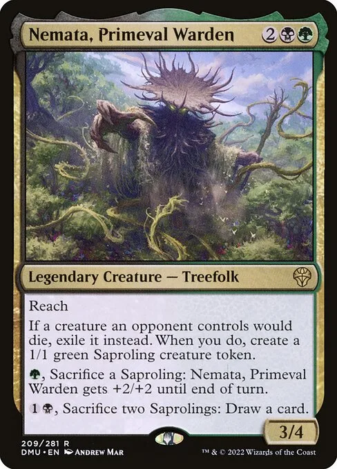 Nemata, Primeval Warden · Dominaria United 209/453