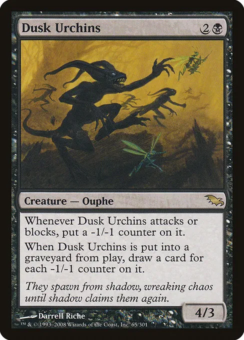 Dusk Urchins · Shadowmoor 65/302