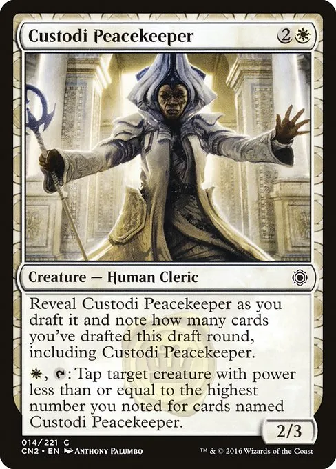 Custodi Peacekeeper · Conspiracy: Take the Crown 14/222