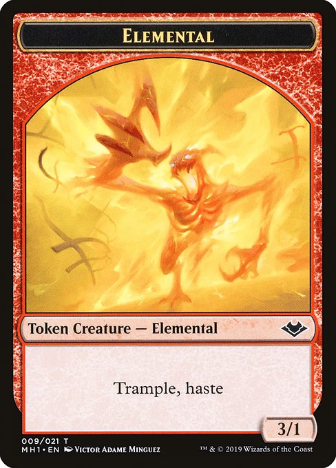Elemental · Modern Horizons Tokens 9/21