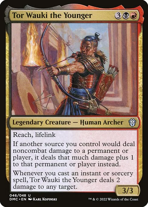 Tor Wauki the Younger · Dominaria United Commander 46/240