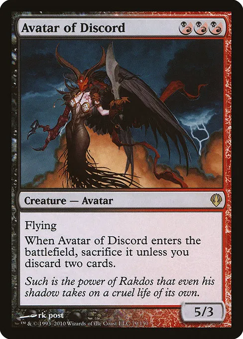 Avatar of Discord · Archenemy 79/150