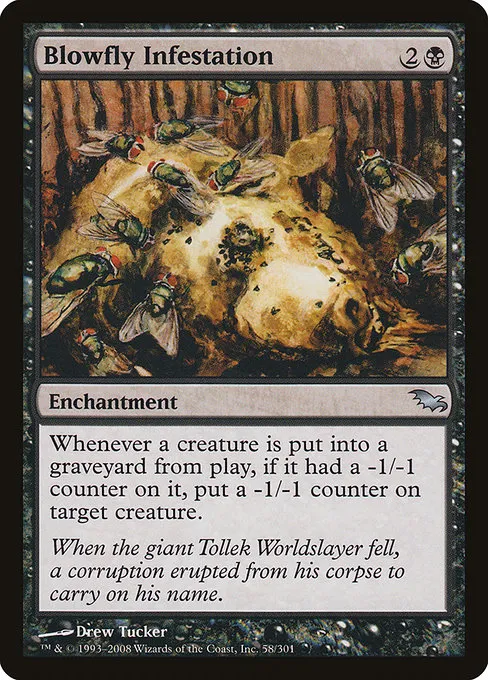 Blowfly Infestation · Shadowmoor 58/302