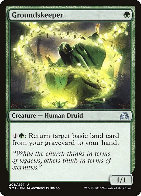 Groundskeeper · Shadows over Innistrad 208/302