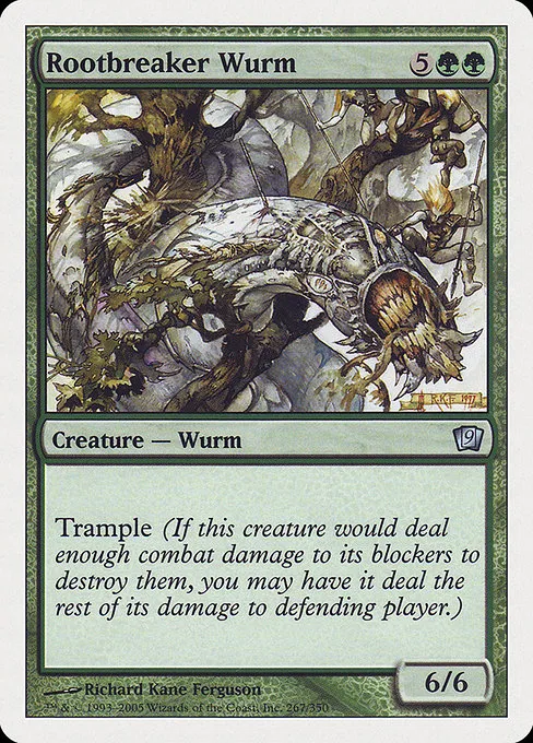 Rootbreaker Wurm · Ninth Edition 267/710