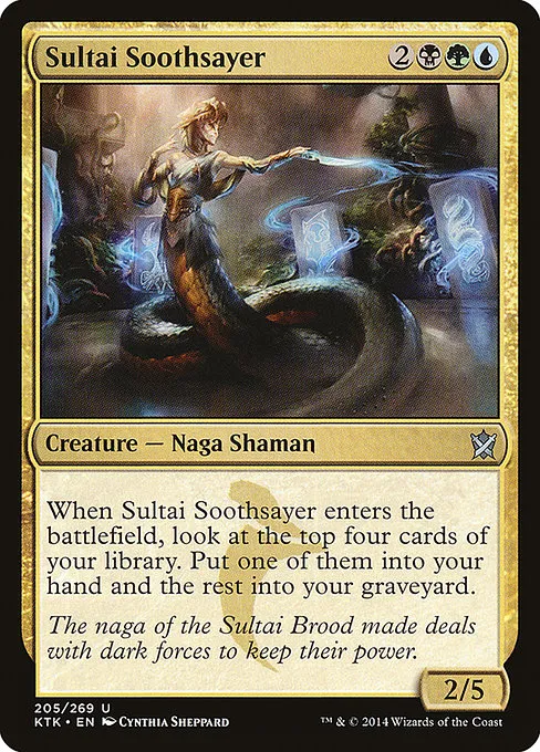 Sultai Soothsayer · Khans of Tarkir 205/293