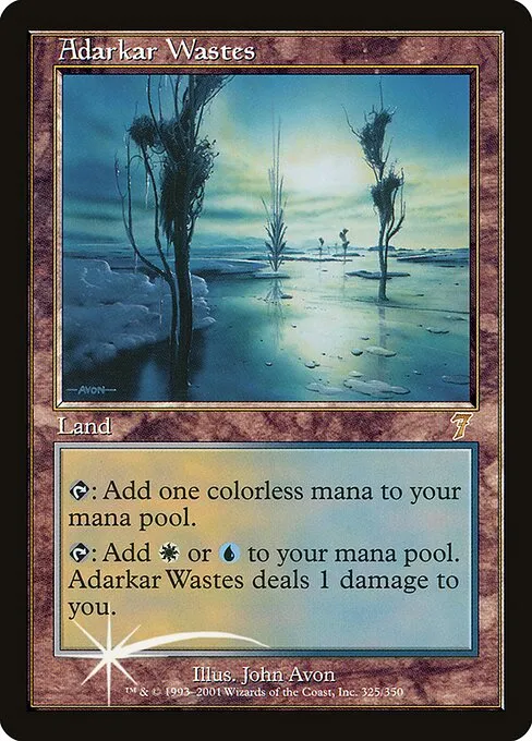 Adarkar Wastes · Seventh Edition 325★/708
