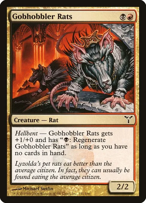 Gobhobbler Rats · Dissension 111/180