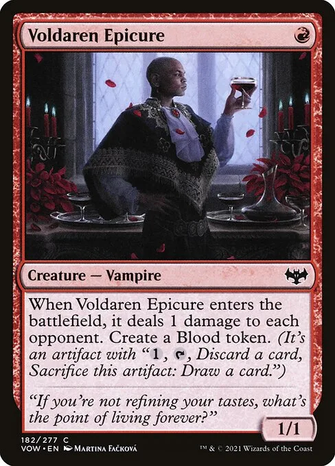 Voldaren Epicure · Innistrad: Crimson Vow 182/423