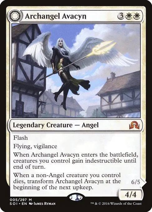 Archangel Avacyn // Avacyn, the Purifier · Shadows over Innistrad 5/302