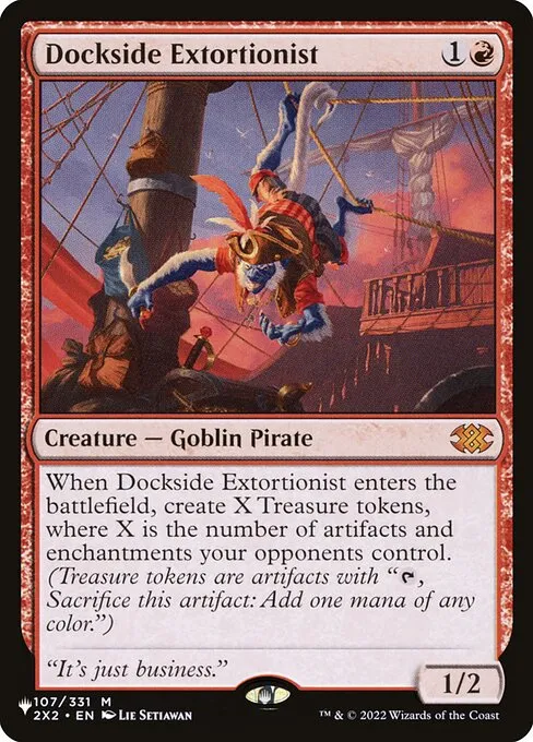 Dockside Extortionist · The List 2X2-107/5050