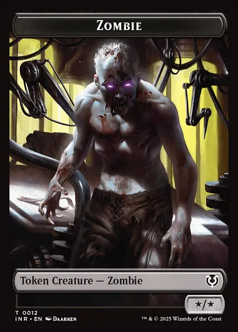 Zombie · Innistrad Remastered Tokens 12/27