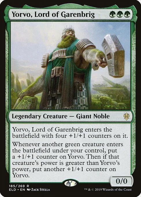 Yorvo, Lord of Garenbrig · Throne of Eldraine 185/398