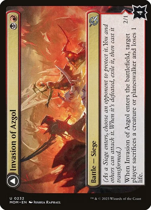 Invasion of Azgol // Ashen Reaper · March of the Machine 232/387
