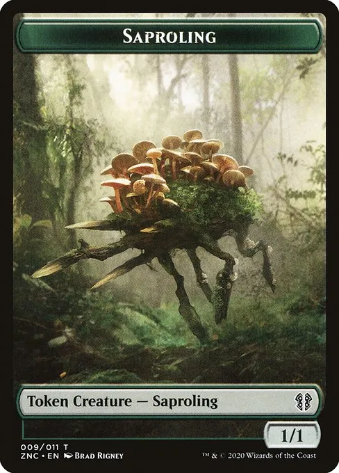 Saproling · Zendikar Rising Commander Tokens 9/11